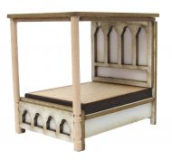 1:48th Gothic Tester Bed