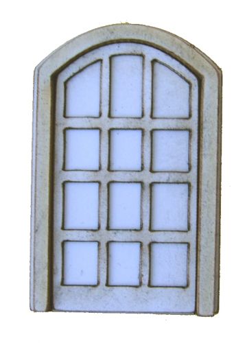 1:48th Arched Tudor door Kit