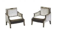 1:48th Bergere Chairs (pair) 