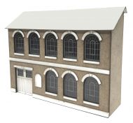 1/76th Brown & Son Warehouse (LOW RELIEF)