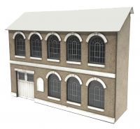 1/76th Brown & Son Warehouse (LOW RELIEF)
