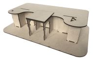 The Dungeon Display Base 1:48th - Enchanted Cottages Collection