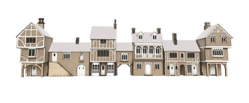 1/76th Cobblestone Snicket Street (LOW RELIEF)