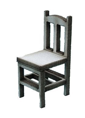 1:48th Pair of Dining Chairs