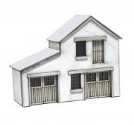 1/148th Harper's Yard Front (Low Relief) N Gauge