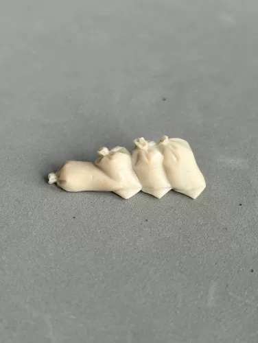 3D 1:48th Line of Sacks - Cream