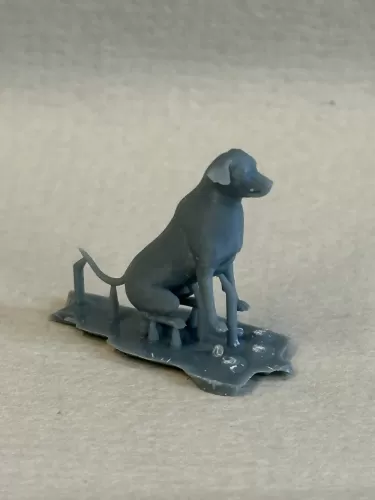 3D 1:48th Labrador - Sitting