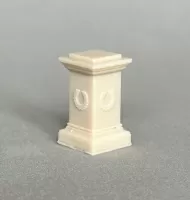 3D 1:48th Large Ornamental Plinth