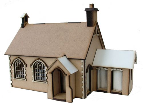 Little Acorns School House Kit 1:48th 