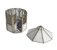 1:48th Octagonal Glass House & Plinth