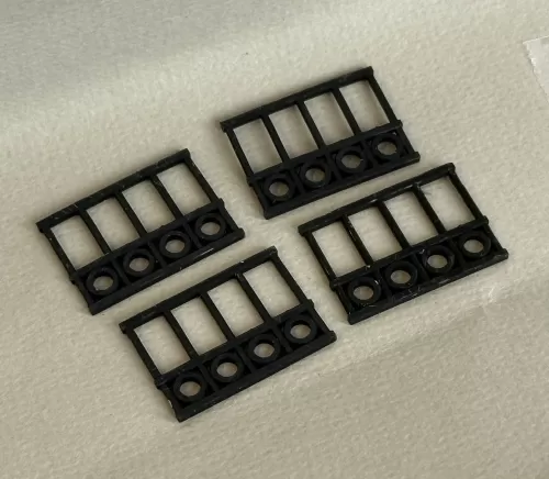 3D 1:48th Ornate Railings - Set of 4