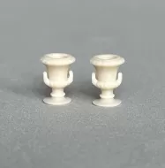 3D 1:48th Pair of Ornamental Urns