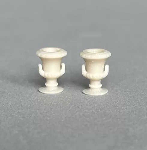 3D 1:48th Pair of Ornamental Urns