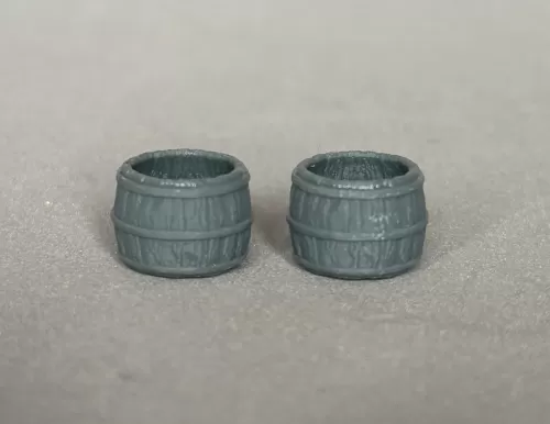 3D 1:48th Pair of Short Open Barrels