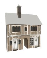 1/76th Plum Pudding Cottages (LOW RELIEF)