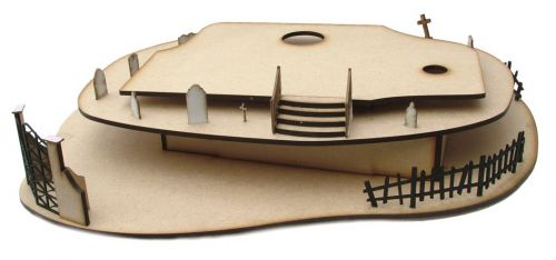 Raven's Perch Display Base 1:48th - Enchanted Cottages Collection