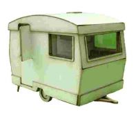 Retro Caravan 1:24th 