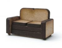 1:48th Retro Two Seater Sofa