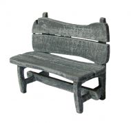 1:48th Rustic Bench Kit