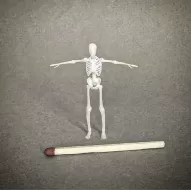 3D 1:48th Skeleton