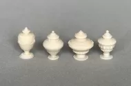 3D 1:48th Set of 4 Large Lidden Urns