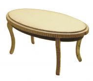 1:48th Shabby Chic Oval Coffee Table Kit
