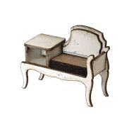 1:48th Shabby Chic Telephone Seat