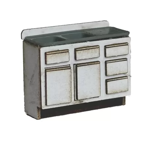 1:48th Simple Sink Unit