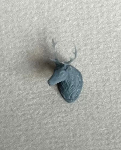 3D 1:48th Stag's Head