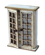 1:48th Tall Glazed Cupboard Kit