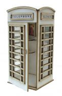 1:24th Telephone Box Kit