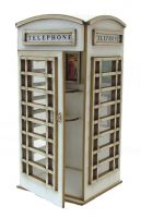 1:24th Telephone Box Kit