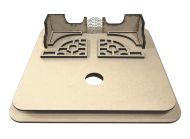 The Knot Garden Base 1:48th - Enchanted Cottages Collection
