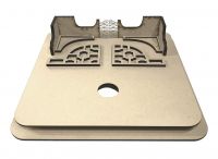 The Knot Garden Base 1:48th - Enchanted Cottages Collection