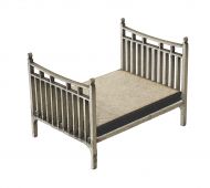 1:48th Victorian Double Bed