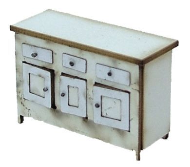 1:48th Vintage Kitchen Sideboard Kit