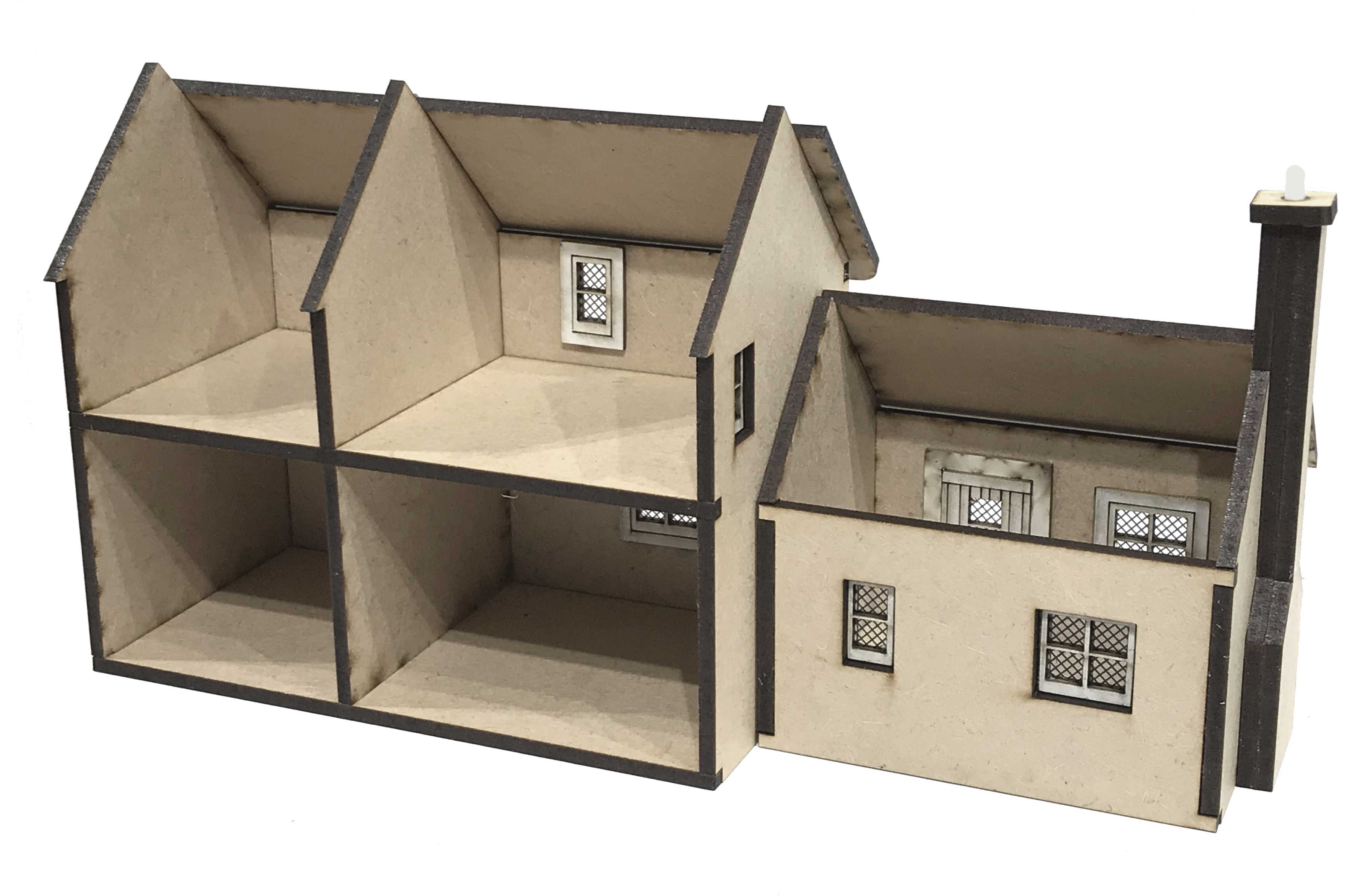 8 DIY Miniature Cardboard Doll Houses 